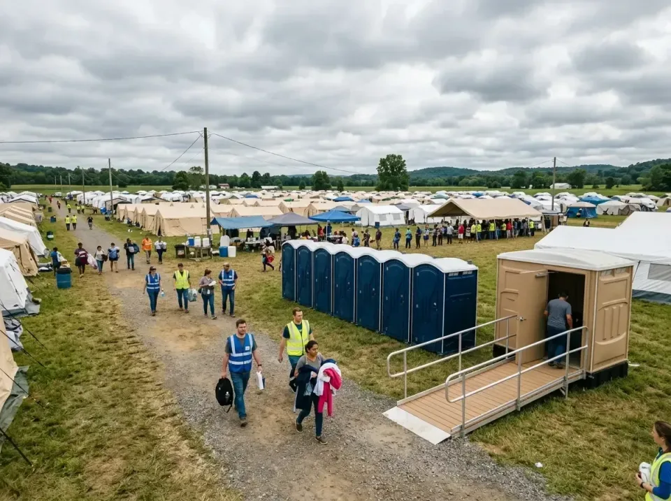 disaster-relief-camp-restrooms-010 — frequently asked questions, Dumpster & Portable Bathrooms Rental in Hilton, NY